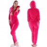 LenceríaWinter Warm Pyjamas Women Onesies Fluffy Fleece Jumpsuits Sleepwear Overall Plus Size Hood Sets Pajamas Onesie For Wo...