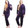 LenceríaWinter Warm Pyjamas Women Onesies Fluffy Fleece Jumpsuits Sleepwear Overall Plus Size Hood Sets Pajamas Onesie For Wo...