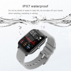 RelojesLIGE P8 smart watch for men and women -sports fitness - tracker IPX7 - waterproof - lED full touch screen suitable