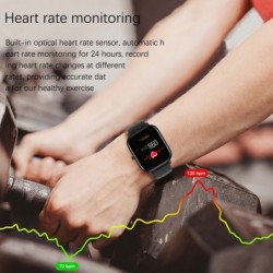 RelojesLIGE P8 smart watch for men and women -sports fitness - tracker IPX7 - waterproof - lED full touch screen suitable