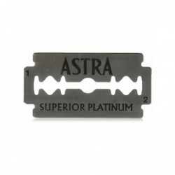 Afeitado100 piece 100 Astra Superior Razor Blade Platinum Double Edge Safety Shaving Razor Blades