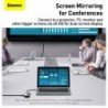 HubBaseus USB C HUB USB Type C Multi HUB 3.0 3 0 for Macbook Pro Air Surface Pro 7 USB Ethernet Network HUB USB-C Splitter Ad...