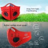 PM25 - protective mouth / face mask - double air valve - anti bacterial / anti pollutionMouth masks