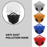 PM25 - protective mouth / face mask - double air valve - anti bacterial / anti pollutionMouth masks