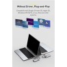 HubBaseus USB C HUB USB Type C Multi HUB 3.0 3 0 for Macbook Pro Air Surface Pro 7 USB Ethernet Network HUB USB-C Splitter Ad...