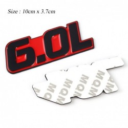 3D metal car sticker - engine size emblem - 4.0L - 7.0LStickers