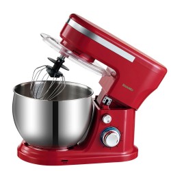 BioloMix - kitchen stand mixer - stainless steel bowl - 6-speed / whisk / dough kneading - 1200W / 5LBakeware