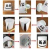 PartyLuminous helmet mask - full face prop - halloween party - entertainment - breathable - led lighting