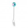 Dessert fork / spoon - with decorative doughnut - stainless steelCutlery