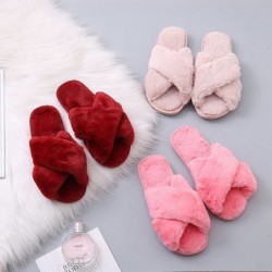 ZapatosWarm fluffy indoor slippers for women - soft - furry - cozy
