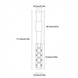 Full body massager - beauty roller - tightening / firming / stress relief - germanium stoneMassage