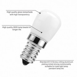 E14Fridge light bulb - SMD2835 LED - E14 - 3W - 220V - 2 pieces