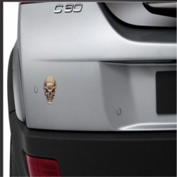Pegatinas3D skull - metal car / motorcycle sticker - emblem