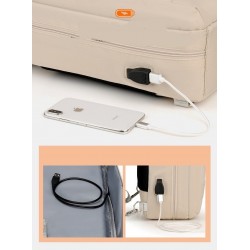 Mochilas15.6Inch laptop backpack - with USB charging port