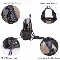 MochilasFashionable transparent backpack - school bag