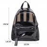 MochilasFashionable transparent backpack - school bag