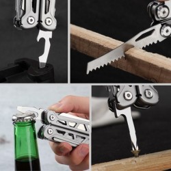 Cuchillos & multitoolsCamping multi tool - pliers / cable wire cutter / folding knife - HRC78K