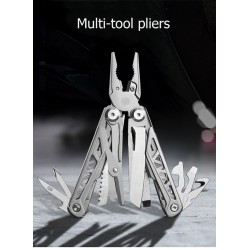 Camping multi tool - pliers / cable wire cutter / folding knife - HRC78KKnives & Multitools