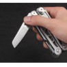 Cuchillos & multitoolsCamping multi tool - pliers / cable wire cutter / folding knife - HRC78K