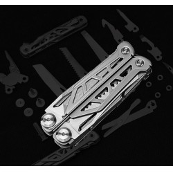 Cuchillos & multitoolsCamping multi tool - pliers / cable wire cutter / folding knife - HRC78K