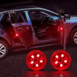 Luces & IluminaciónLed lights for car door - 2 pieces - wireless - magnetic - induction - strobe - flashing