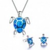 Conjuntos de joyasElegant necklace / earrings with sea turtle - jewellery set