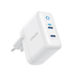 36W - 2-port PIQ 3.0 - type-C - wall charger - with foldable plugChargers