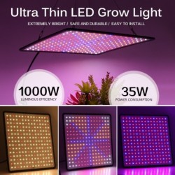 LED plant grow light - full spectrum - phyto lamp - 1000W - AC85-240VGrow Lights