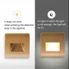 LED wall / stairs light - recessed lamp design - PIR motion sensor - AC85-265VWall lights
