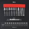 Brocas & taladros12PCS magnetic screw driver set - 1/4" hex / 50 / 75 / 100mm