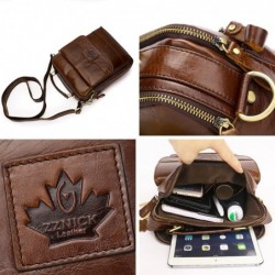 BolsosBolso de hombro elegante - con cremalleras - piel auténtica