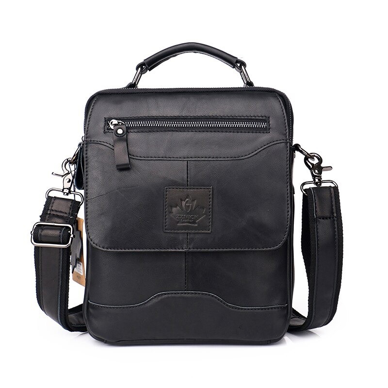 BolsosBolso de hombro elegante - con cremalleras - piel auténtica