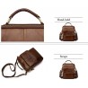 BolsosBolso de hombro elegante - con cremalleras - piel auténtica