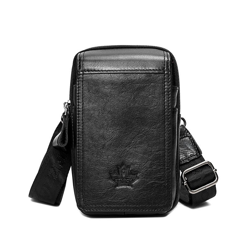 BolsosBolso bandolera pequeño vintage - riñonera - piel auténtica - diseño con solapa