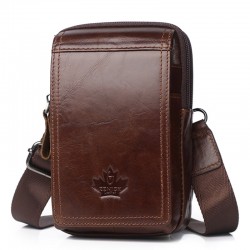 BolsosBolso bandolera pequeño vintage - riñonera - piel auténtica - diseño con solapa
