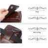 BolsosBolso bandolera pequeño vintage - riñonera - piel auténtica - diseño con solapa