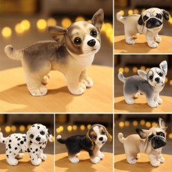 Animales de pelucheDog shaped plush toy - Pug / Bulldog / Husky / Chihuahua / puppy - 18cm