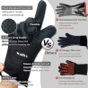 Long protective glove - for cleaning / BBQ - heat resistant - silicone - 1 pieceCleaning