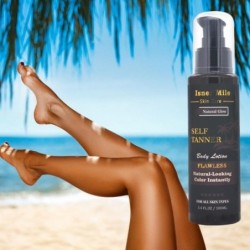 PielSelf tanning body lotion - long lasting - organic - 100ml