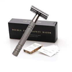 AfeitadoShaving razor - double edge - with 10 shaving blades