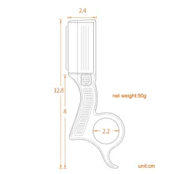 AfeitadoManual shaving razor - blade holder