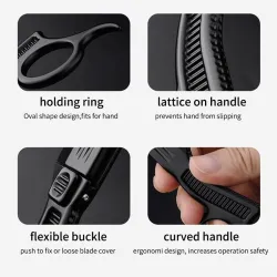 AfeitadoManual shaving razor - blade holder