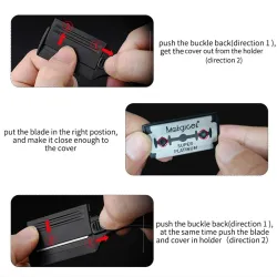 AfeitadoManual shaving razor - blade holder