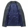 Men's wool coat - long jacket - slim fitJackets