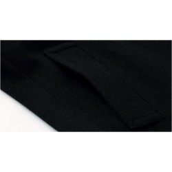 ChaquetasMen's wool coat - long jacket - slim fit