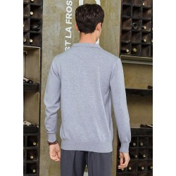 Hoodies & SudaderaMen's POLO pullover - t-shirt with buttons - cashmere