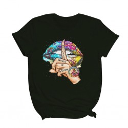 Blusas y camisasLips / whisper words / watercolor graphic - trendy short sleeve t-shirt
