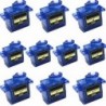 Avión R/CMini micro servo tester - metal gear - for RC 250 450 helicopter / airplane / car - SG90 / MG90S - 9g