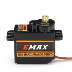 Helicópteros R/COriginal EMAX ES08MA II 12g - mini metal gear - analog servo - for RC toys