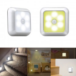ApliquesLED lamp - with PIR motion sensor - for wall / furniture / stairs - 2 pieces